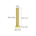 thumbnail image 2 of Brass Hex Bolts, M12x80mm 1 Pack Fully Thread Grade 4.8 Machine Screws, 2 of 5