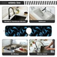 thumbnail image 6 of Coolnut 2 Pack Faucet Mat Splash Guard for Kitchen Sink, Blue Fire Cartoon 14x5 Inch Super Absorbent Microfiber Sink Protector Mat, Kitchen Sink Mat Machine Washable Kitchen Sink Accessories, 6 of 7