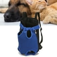 thumbnail image 4 of <p>Pet Front Chest Backpack, Breathable Legs Out Pet Carrier Front Pack Lightweight  For Camping</p>, 4 of 7