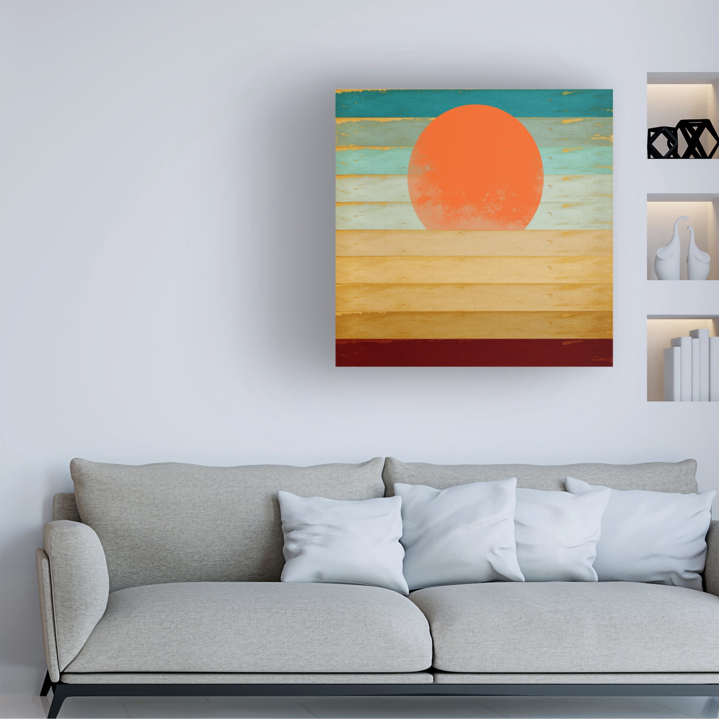 Trademark Fine Art 'Beautiful Day' Canvas Art by Tammy Kushnir