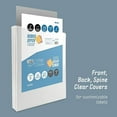 thumbnail image 4 of OS Plus 1 Inch O-Ring Simple View Binder, White, 12-Pack, 5-Tab Dividers 1 Set, 4 of 8