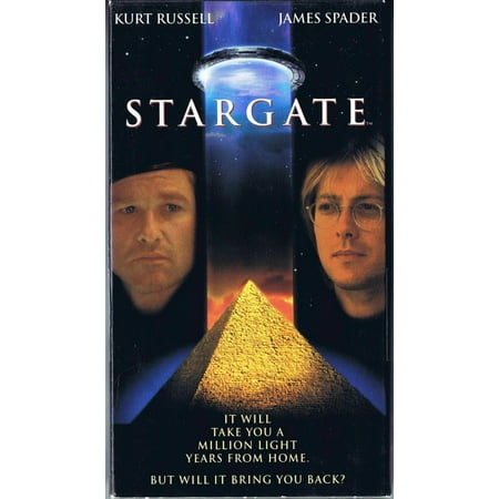 Stargate 1995 VHS Tape KURT RUSSELL JAMES SPADER
