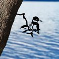 thumbnail image 4 of AAOMASSR Metal Bird Wall Art Metal Bird Silhouette Yard Art Tree Bird Animal Art Sculpture for Indoor Home Garden Lawn Backyard, 4 of 5