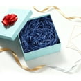 thumbnail image 2 of Unique Bargains 1.76 oz Raffia grass filler Shredded paper filler for Christmas Easter Deep Blue, 2 of 5