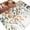 Sage Green Pumpkin Orange White, variant on Orange Green Eucalyptus Leaves Large Area Rugs for Bedroom Living Room, Soft Non Slip Carpet Bedside Rug, Fall Botanical Rustic Rectangular Floor Cover Kitchen Accent Rug 5'x8' for Dining Room/Office