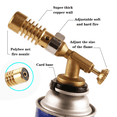 thumbnail image 5 of 4X Gas Burner Welding Torch Portable Gas Torch Blowtorch Copper High Temperature Brass Mapp Gas Torch Brazing Solder, 5 of 7