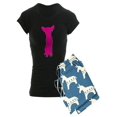 thumbnail image 1 of CafePress - Chihuahua Silhouette - Women's Dark Pajamas, 1 of 1