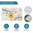 thumbnail image 6 of Bees Branches Placemats Set of 4, Farmhouse Spring Botanical Elegant Placemats for Dining Table, Place Mats for Kitchen Tabletop, Waterproof Wipeable Dining Table Mats Set, 6 of 9