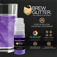 thumbnail image 3 of Brew Glitter - Purple Edible Drink Glitter - Bold Sparkle, Beverage-Safe, 4g Spray Pump, 3 of 9