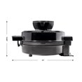 Chefman Perfect Pour Volcano Belgian Waffle Maker, NonStick, Mess Free