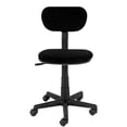 thumbnail image 1 of Silla Secretarial Oficina asiento acolchonado ajuste Palanca Negro, 1 of 5