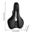 thumbnail image 2 of Sillín de Bicicleta Wdftyju Antideslizante Amortiguador para Conducción Larga S Negro, 2 of 7