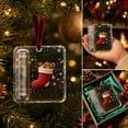 thumbnail image 7 of Christmas Cash Gift Holder Ornament - Clear Christmas Money Holder for Cash Gift - Xmas Tree Hanging Ornaments or Decoration, 7 of 7