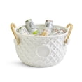 thumbnail image 3 of Two's Company Hampton Faux Bamboo Fretwork Party Bucket, 3 of 3