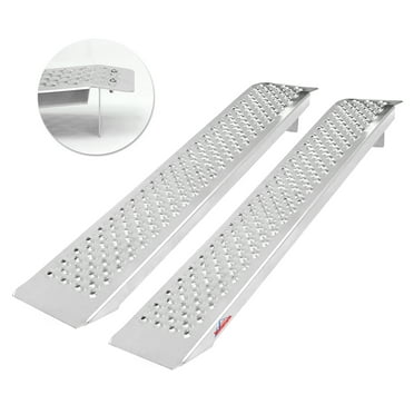 Ruedamann 4' Aluminum Loading Ramp for ATV,Motorcycle,Truck,Quad,Lawn Mower,Snow Blower and More, 880 lb Capacity (AR20)
