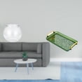 thumbnail image 2 of Jarrón transparente con forma de pecera para dormitorio, sala de estar, decoración del hogar, con bandeja para mesa de centro, asa, almacenamiento de, 2 of 8