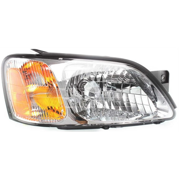 Headlight Compatible With 2000-2004 Subaru Legacy 2003-2006 Baja Right Passenger Halogen With bulb(s)