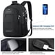 thumbnail image 4 of Mochila BIKROD para hombre y mujer, escuela, viajes universitarios, color negro, 4 of 7