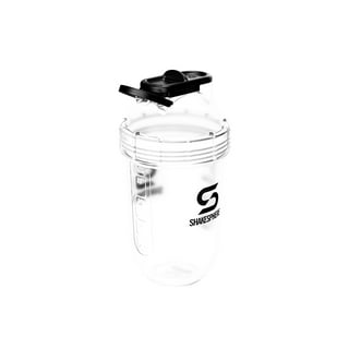  SHAKESPHERE Tumbler VIEW: Protein Shaker Bottle Smoothie Cup  with Clear Window, 24 oz - Bladeless Blender Cup Purees Fruit, No Mixing  Ball - Drink Powder Shake Mixer for Pre Workout, Gym