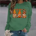 thumbnail image 1 of Meichang Hauts pour Femmes Fall T-Shirts Graphiques de l'Action de Grâce Manches Longues Décontractées Coupe Ample Col Rond Blouse Pull, 1 of 4