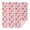Strawberry Plants Fruit, variant on Red Strawberry Plants Leaf White Pattern Square Tablecloth,Waterproof Square Table Cover,Wipeable Spillproof Washable Table Cover for Home Kitchen Party Decor 42"X42"(107x107cm)