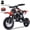 Red, variant on TOXOZERS Gas dirt bike，50CC 2-stroke Gas power Mini dirt bike，Top Speed 25 mph, Max Load 150 lb-Green