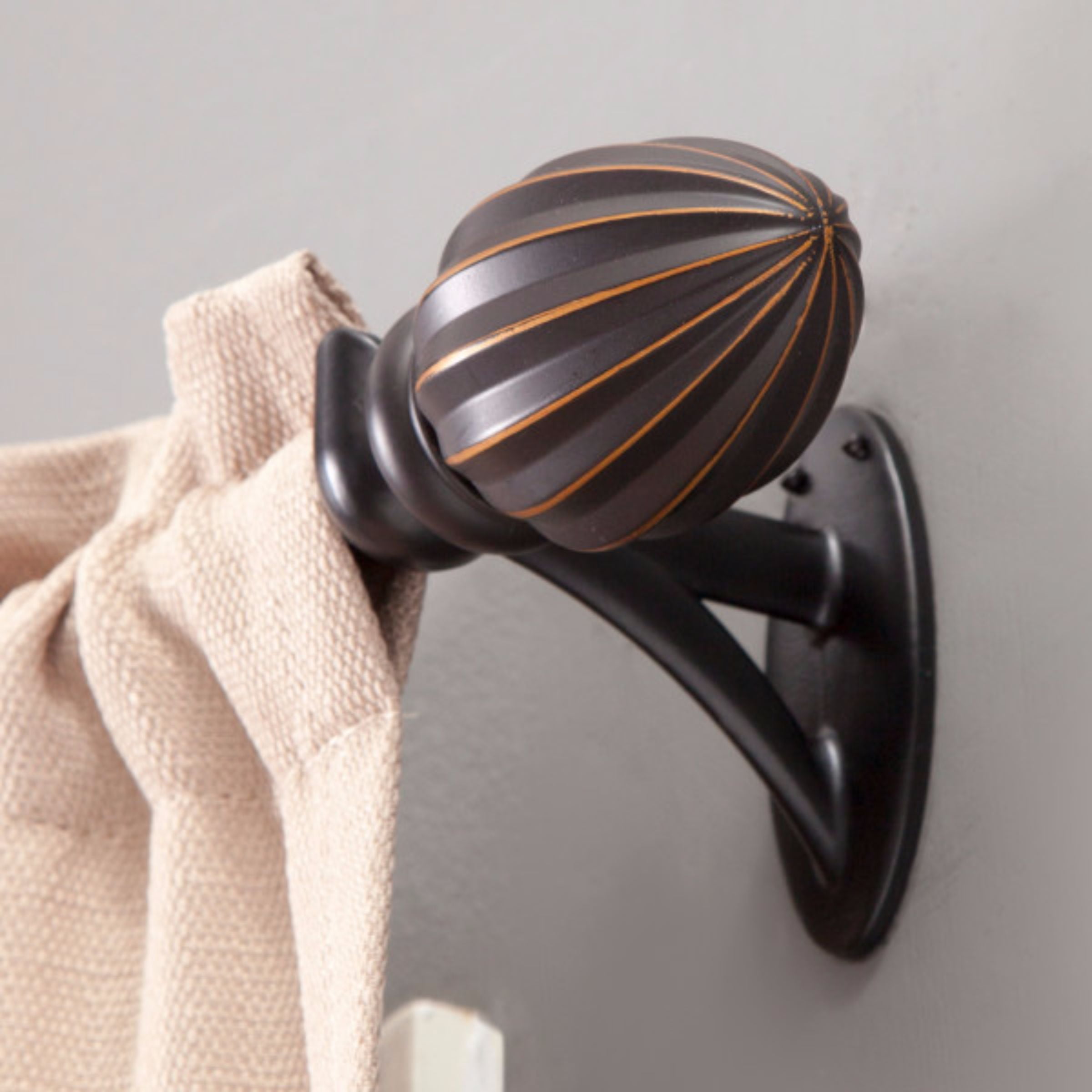 Kenney 5 8 Bailey Fast Fit Easy Install Curtain Rod 36 66 Length Kenney 5 8 Bailey Fast Fit Easy Install Curtain Rod 36 66 Length Oil Rubbed Bronze Com