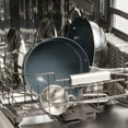thumbnail image 2 of Utsava 10.5 Inch Tri-Ply Clad Stainless Steel Ceramic Nonstick Concave Dosa Tawa, 2 of 6