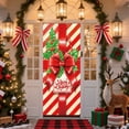 thumbnail image 5 of PRETXORVE Christmas Decorations, Christmas Ornaments, 35 X 71 inches Christmas Door Curtain Christmas Door Curtain Christmas Day and Wall Decoration Festive Party Decoration, 5 of 6