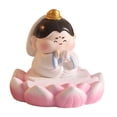 thumbnail image 3 of Figura china Figurina Estatua decorativa Soporte de teléfono Resina Craft Ornament Ornament Escultura de escritorio para dormitorio de autos de hotel, 3 of 8