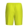 thumbnail image 2 of Haiem Yellow Men's Pajama Short with Soft Woven Cotton Elastic Waistband Sleep Short-4X-Large, 2 of 9