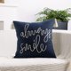 thumbnail image 1 of 17.7x17.7in Embroidered Cushion Cover With Tassels, 1 of 7