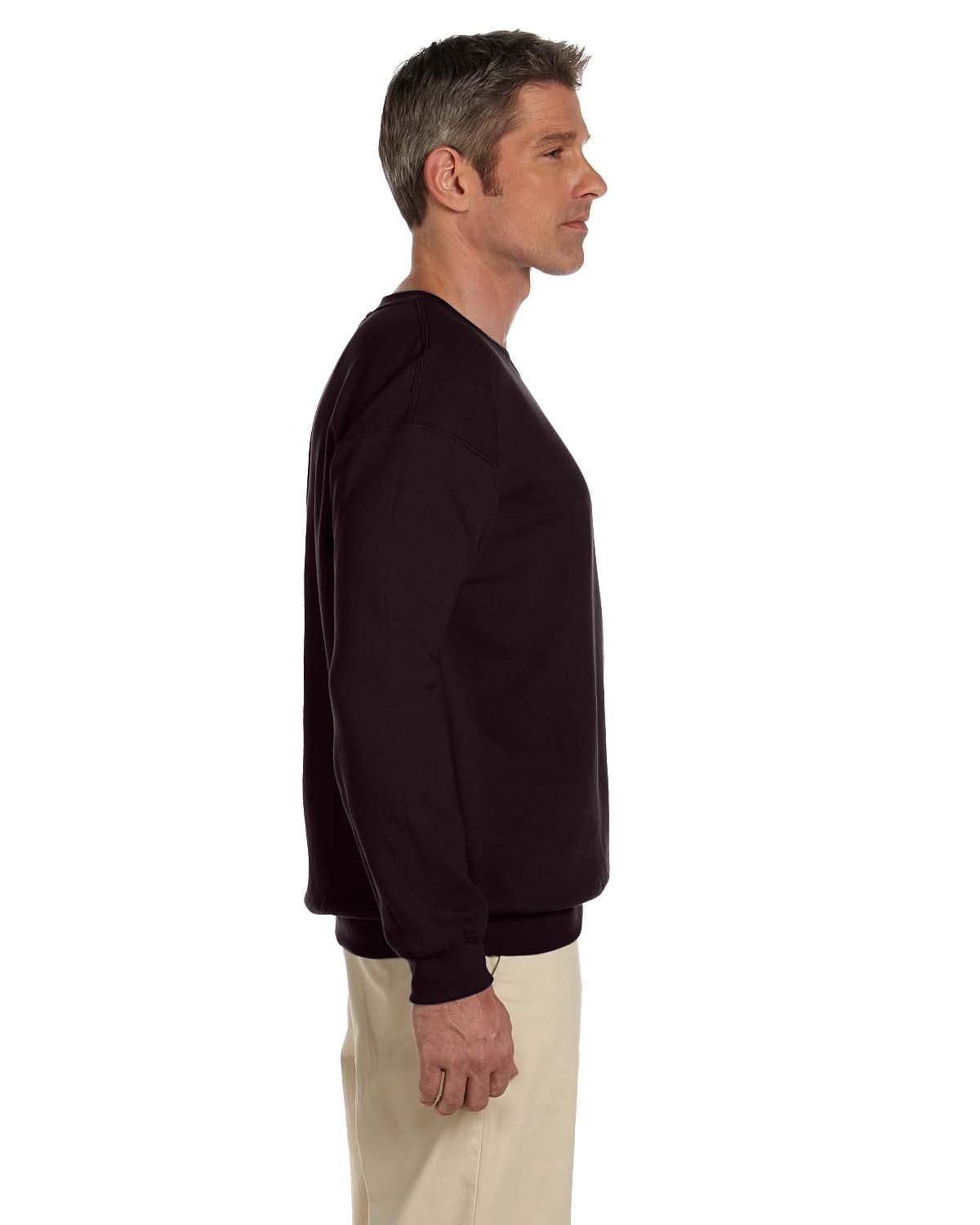 Mens 8 oz Heavy Blend 50/50 Fleece Crew 3 Pack