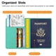 thumbnail image 3 of Cartera de viaje Fintie con bloqueo RFID con soporte para pasaporte, 3 of 7