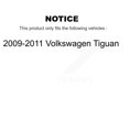 thumbnail image 2 of Transit Auto Front Rear Disc Brake Caliper Rotors and Semi-Metallic Pads Kit (10Pc) for Car 2009-2011 Volkswagen Tiguan KC8-101042S, 2 of 11