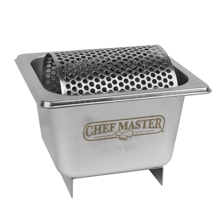 Chef-Master 90021 Stainless Steel Butter Spreader, Silver