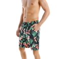 thumbnail image 3 of Bañador a juego para padre e hijo, ropa de playa estampada para padres e hijos, pantalones de baño de verano, 3 of 7
