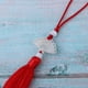 thumbnail image 5 of Borlas de Chinlon de Estilo Chin Decoración de Ropa rojo Hugo Borla de seda Colgantes de adorno, 5 of 10