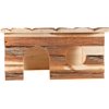 Ware Mfg. Inc. Bird/sm An-Critter Timbers Bark Bungalow- Natural Medium