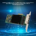 thumbnail image 3 of Carte PCIe, Cuivre RJ45 4 Ports Gigabit Adaptateur Serveur pour Serveur, 3 of 8