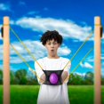 thumbnail image 3 of Lanzador de globos de agua Catapult Slingshot - Fiesta para adultos Juegos de 4.9 pies Lanzadores de globos de agua Juguetes al aire libre para niños para patio acuático familiar, 3 of 5