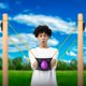 thumbnail image 3 of Lanzador de globos de agua Catapult Slingshot - Fiesta para adultos Juegos de 4.9 pies Lanzadores de globos de agua Juguetes al aire libre para niños para patio acuático familiar, 3 of 5