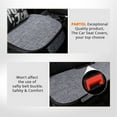 thumbnail image 5 of 1/3 PCS Front Rear Car Seat Cover Breathable Linen Pad Chair Cushion Set Universal, 5 of 5