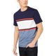 thumbnail image 1 of Camiseta básica con Bloques de color Tommy Hilfiger para hombre azul pequeña, 1 of 1