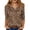 Camel, variant on Iaqnaocc Womens Shirts 3/4 Sleeve Silk Satin Casual Cowl Neck Tees Blouses Fashion Maple Leaf Print T-Shirts Loose Fit Fall Summer Outfits Army Green M