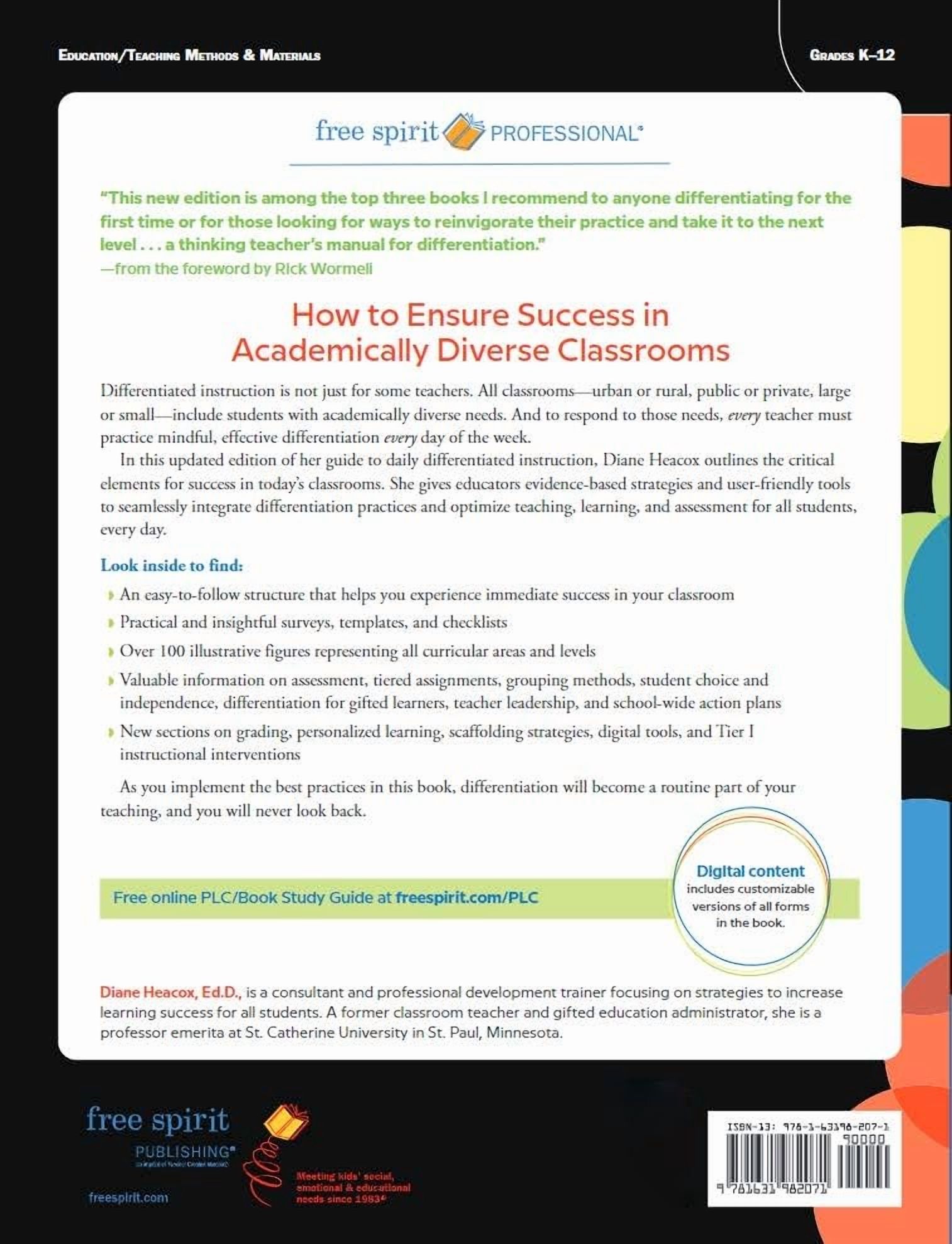 Making Differentiation a Habit: How to Ensure Success in Academically Diverse Classrooms