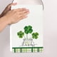 thumbnail image 5 of Toalla de cocina del Día de San Patricio con tréboles de la suerte verdes, suave, absorbente y duradera para una limpieza fácil, decoración con temática navid Nchkun, 5 of 8