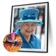 thumbnail image 1 of Cuadros Decorativos 5D DIY Diamond Painting The Queen of England Kits Full Round Drill Decor (B5131) Wdftyju embutido en tela, 1 of 8