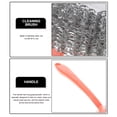 thumbnail image 2 of CIMAXIC Stainless Steel Handle Brush for Kitchen Use with Green Color and Durable Design 1 Set,9.84"X3.35"X1.18", 2 of 4