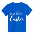 thumbnail image 2 of lnmuld Girls Boys Soft Easter Themed Graphic Tee - Comfortable Holiday Tops Color:Blue,Size:10-11 Years, 2 of 4